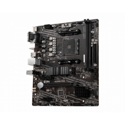 MSI A520M PRO placa base AMD A520 Zocalo AM4 micro ATX