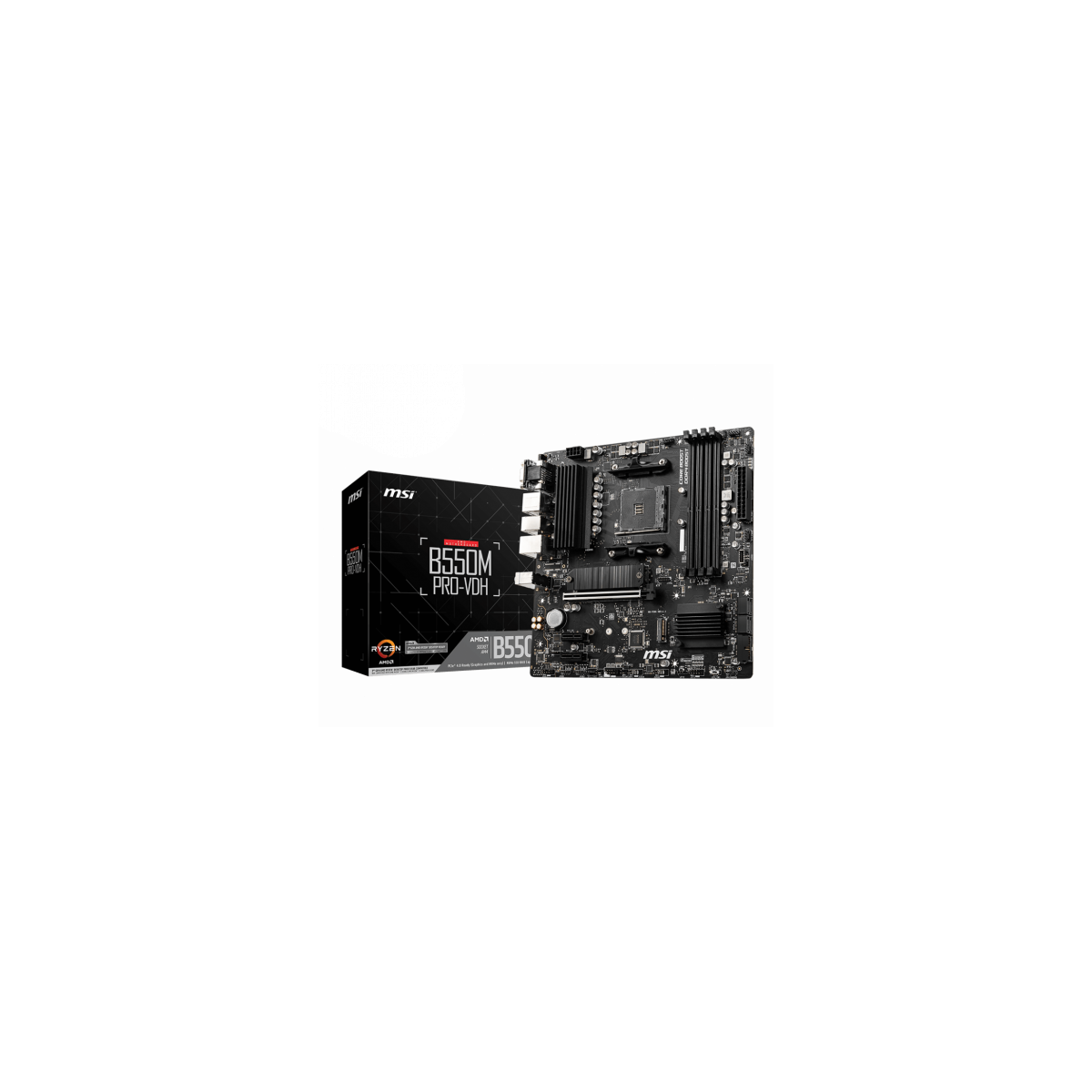 MSI B550M PRO VDH Zocalo AM4 micro ATX AMD B550