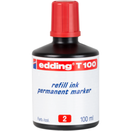 Edding T 100 cartucho de tinta 1 piezas Original Rojo