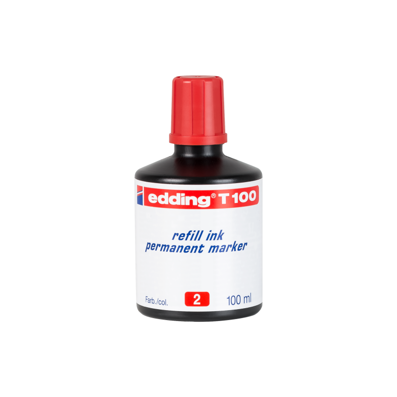 Edding T 100 cartucho de tinta 1 piezas Original Rojo