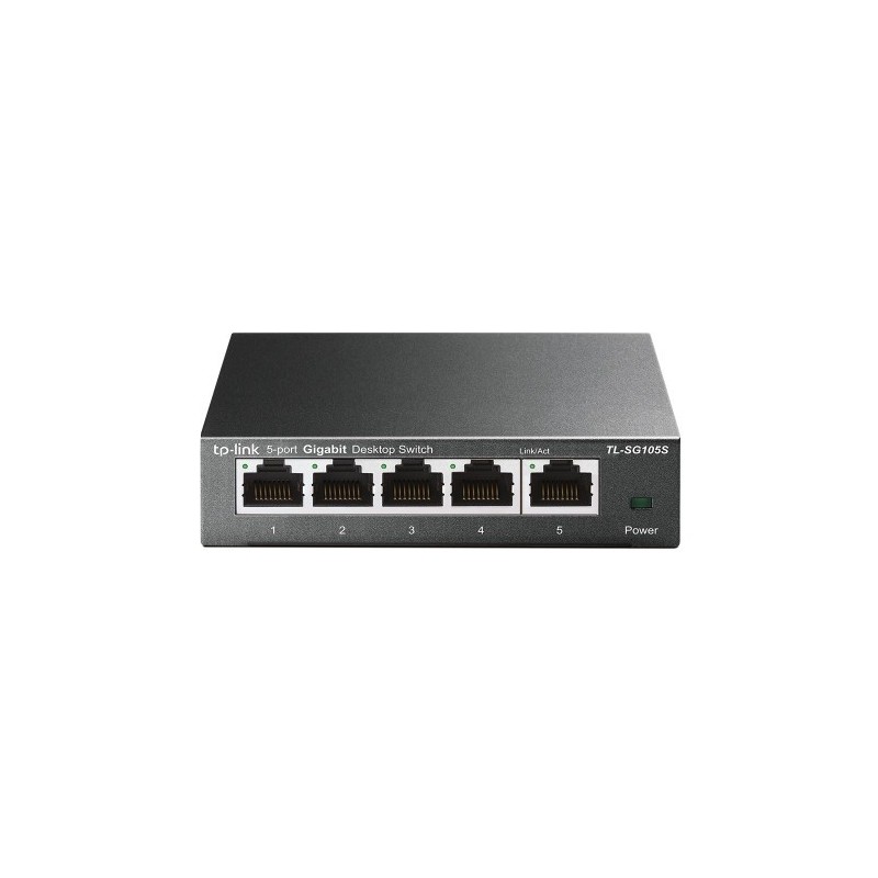 TP LINK TL SG105S No administrado L2 Gigabit Ethernet 10 100 1000 Negro