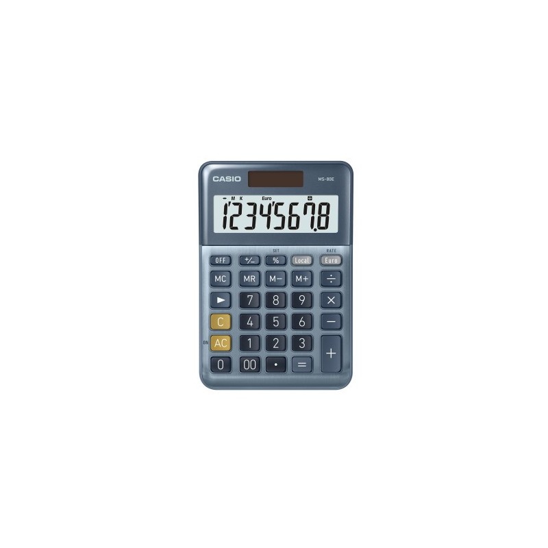 CALCULADORA DE SOBREMESA DE 8 DiGITOS CASIO MS 80E