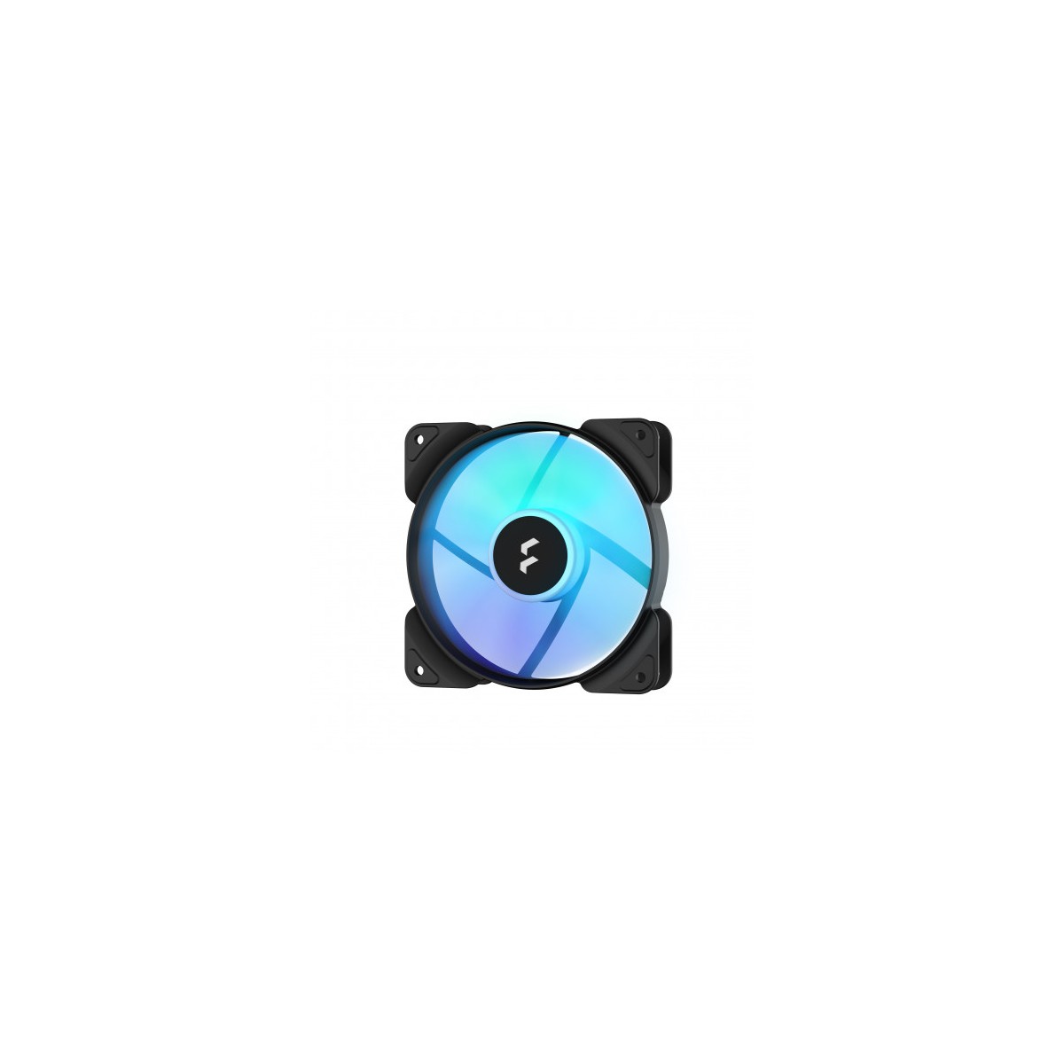 Fractal Design Aspect 12 RGB PWM Carcasa del ordenador Ventilador 12 cm Negro 3 piezas
