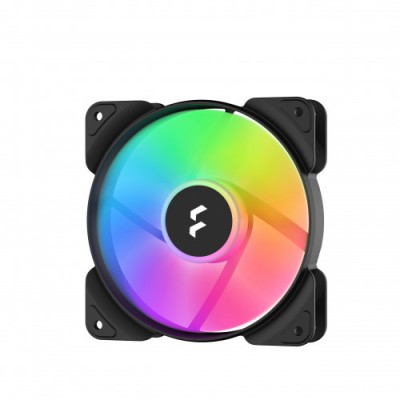 Fractal Design Aspect 12 RGB PWM Carcasa del ordenador Ventilador 12 cm Negro 3 piezas