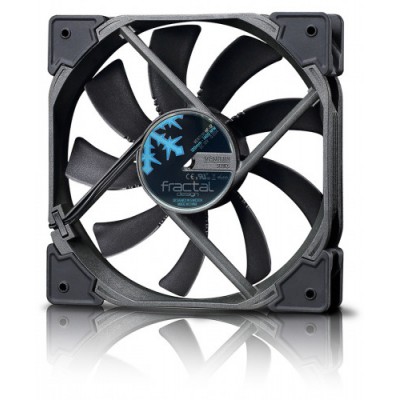 Fractal Design Venturi HP 14 PWM Carcasa del ordenador Ventilador 14 cm Negro Gris