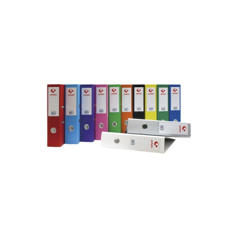 ARCHIVADOR PALANCA 65 COLOR MORADO A4 LOMO ANCHO 290X320X75 GRAFOPLAS 17269535