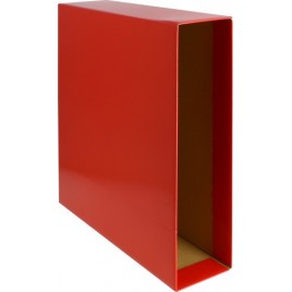 FUNDA ARCHIVADOR COLOR ROJO FOLIO 296X355X86 GRAFOPLAS 7171351