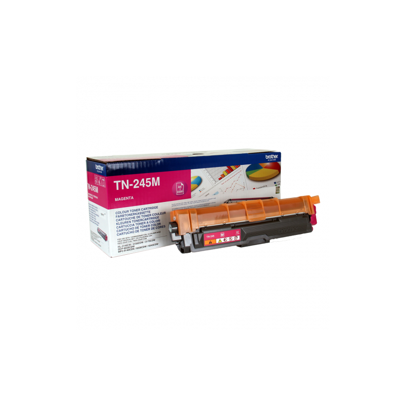 BROTHER TONER TN245M HL3140CW HL3150CDW 2200 PaG MAGENTA