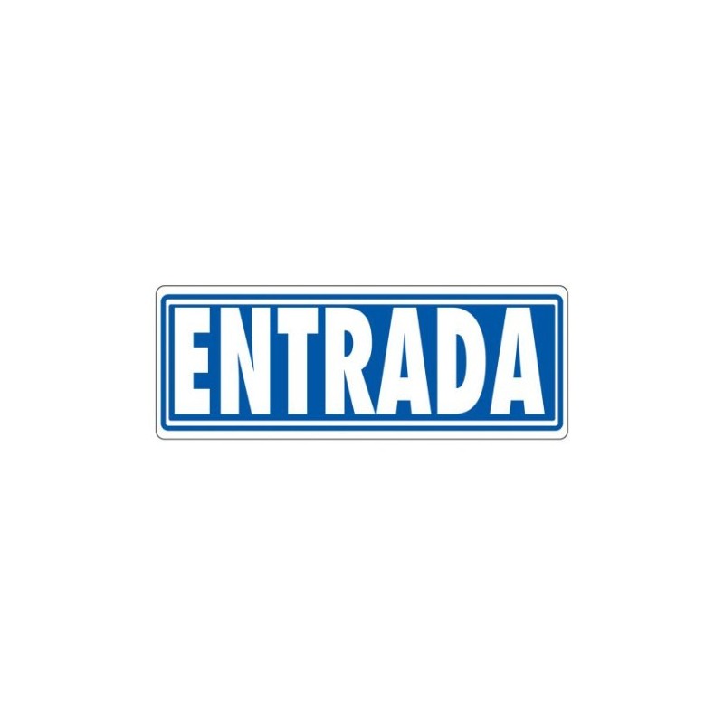 SENAL ENTRADA SIN INDICADOR 175X65 PVC GRIS ARCHIVO 2000 6177 10 GS