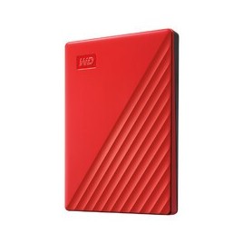 Western Digital My Passport disco duro externo 2000 GB Rojo