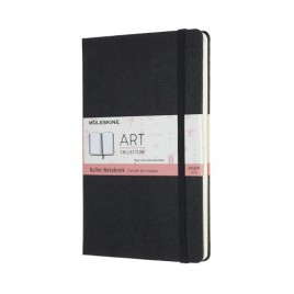 LIBRETA DE ARTE BULLET L 13X21CM NEGRA MOLESKINE ARTBULNT3