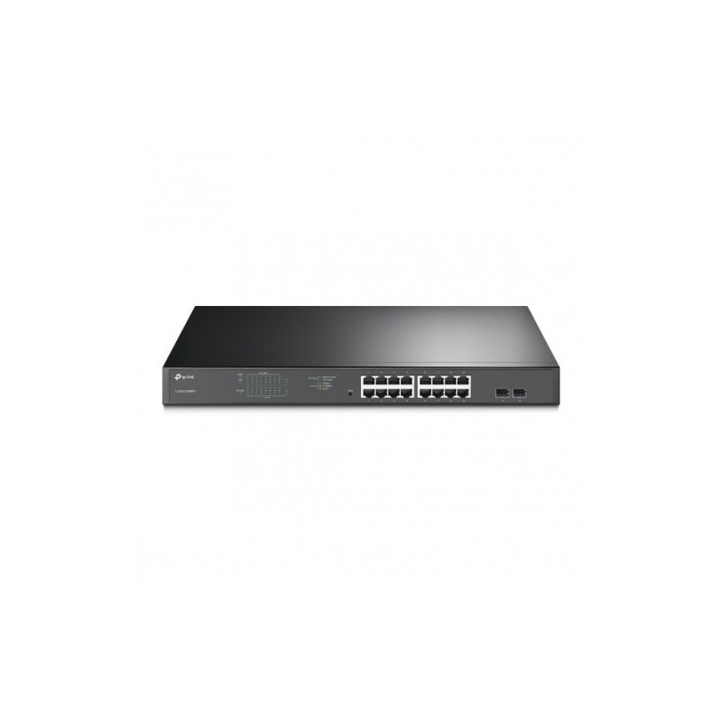 TP LINK TL SG1218MPE Gestionado Gigabit Ethernet 10 100 1000 Energia sobre Ethernet PoE Negro