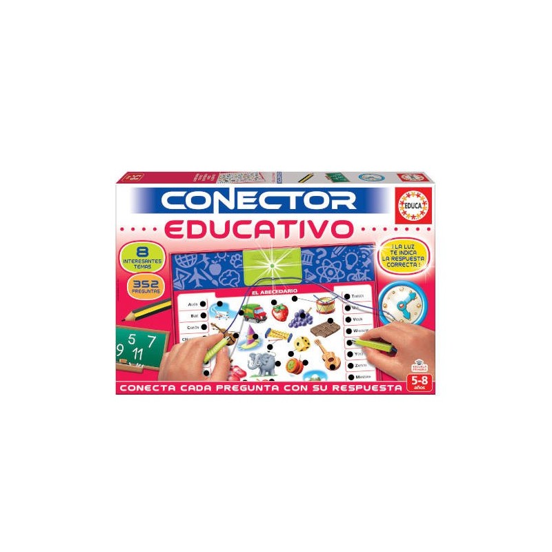 JUEGO CONECTOR EDUCATIVO DE 5 8 ANOS EDUCA BORRAS 17203