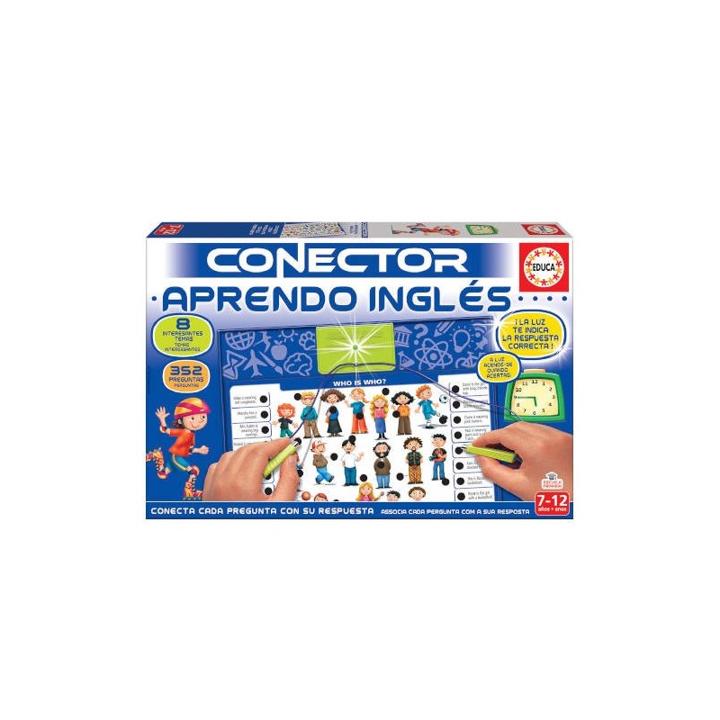 JUEGO CONECTOR APRENDO INGLeS DE 7 12 ANOS EDUCA BORRAS