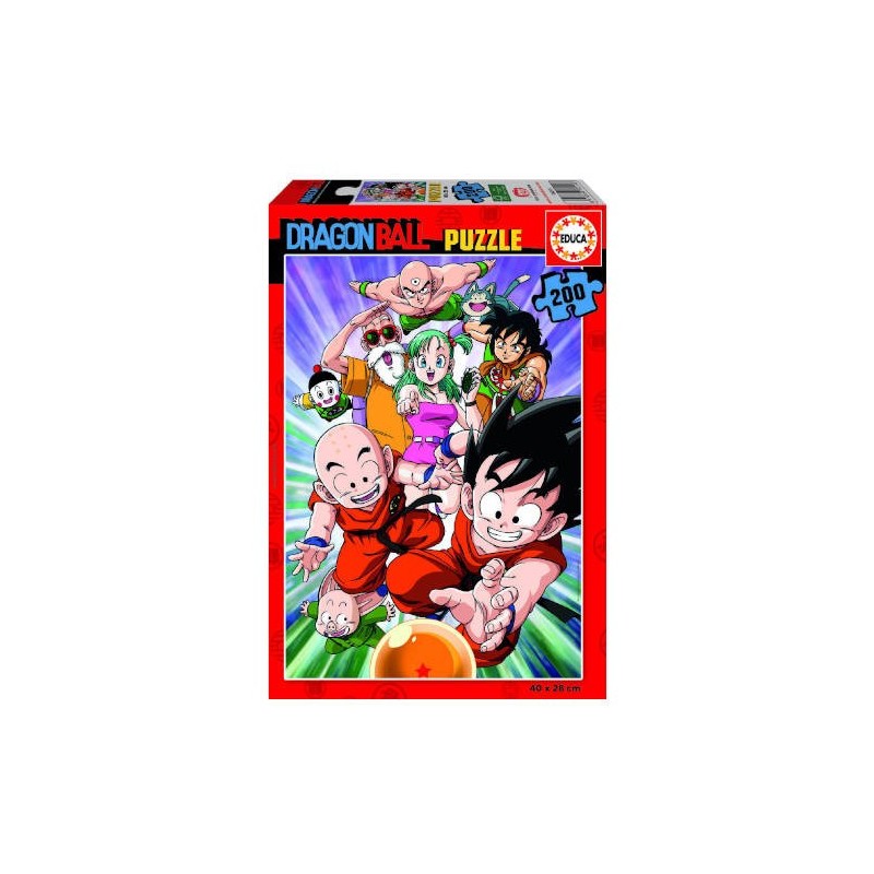 PUZZLE 200 DRAGON BALL DE 6 8 ANOS EDUCA BORRAS 18215