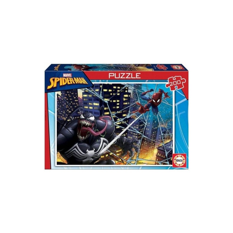 PUZZLE 200 SPIDER MAN DE 6 8 ANOS EDUCA BORRAS 18100