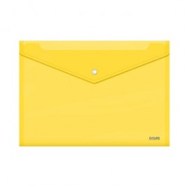 SOBRES POLIPROPILENO BROCHE AMARILLO FOLIO APAISADO 335X235 DOHE 91480