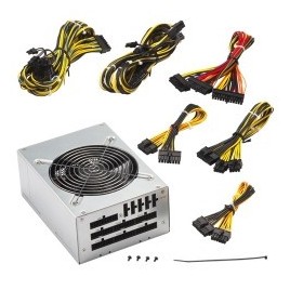 QNAP PWR PSU 2000W FS01 unidad de fuente de alimentacion Plata