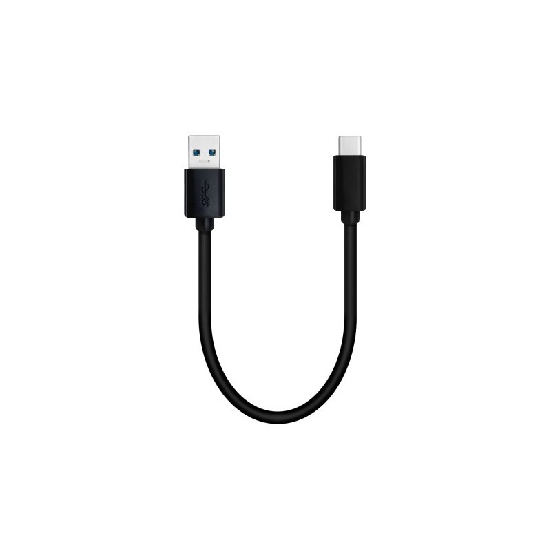 QNAP USB 30 5G 02M TYPE A TO TYPE C CABLE cable USB 02 m 32 Gen 1 31 Gen 1 USB A USB C Negro