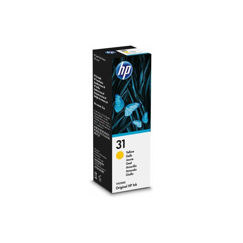 HP 31 70 ml Yellow Original Ink Bottle