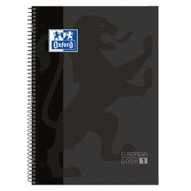 Oxford Europeanbook 1 cuaderno y block A4 80 hojas Negro