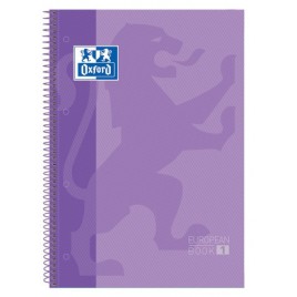 Oxford Europeanbook 1 cuaderno y block A4 80 hojas Purpura