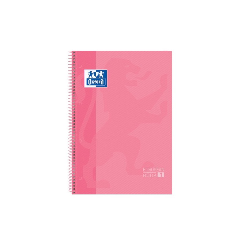 Oxford Europeanbook 1 cuaderno y block A4 80 hojas Rosa