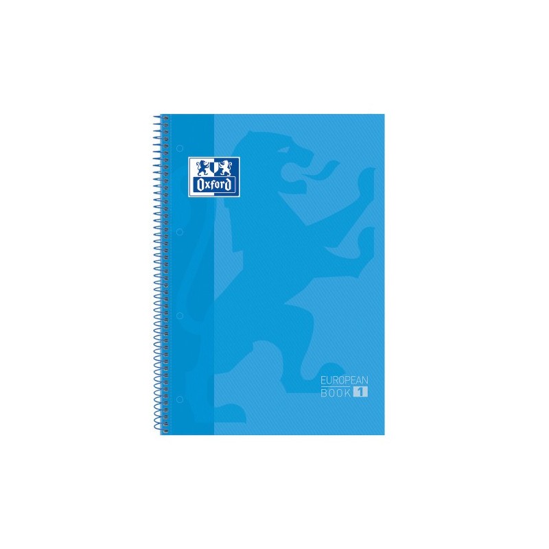 Oxford Europeanbook 1 cuaderno y block A4 80 hojas Azul