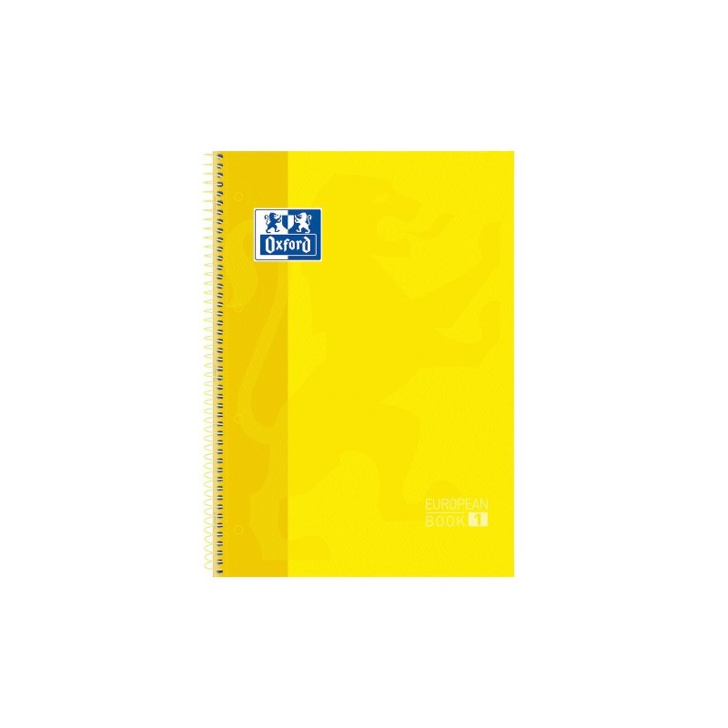 Oxford Europeanbook 1 cuaderno y block A4 80 hojas Amarillo