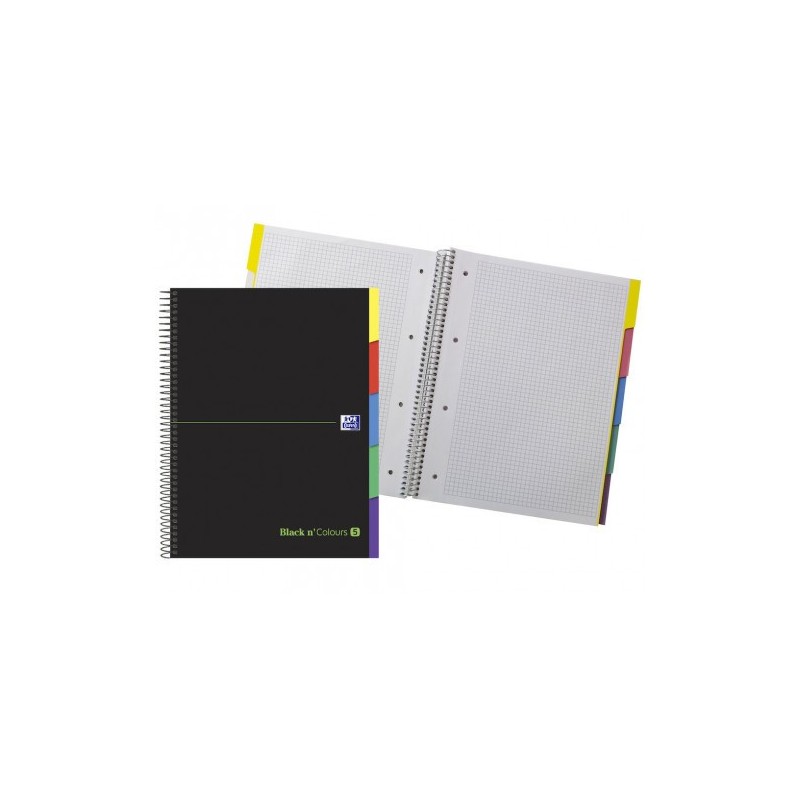 Oxford Europeanbook 5 cuaderno y block A4 100 hojas Negro Verde