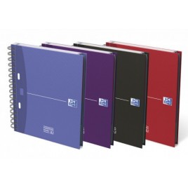 CUADERNO EUROPEANBOOK 1 TAPA EXTRADURA A5 100 HOJAS 5X5 COLORES SURTIDOS ESSENTIALS 3SEP OXFORD 100100314