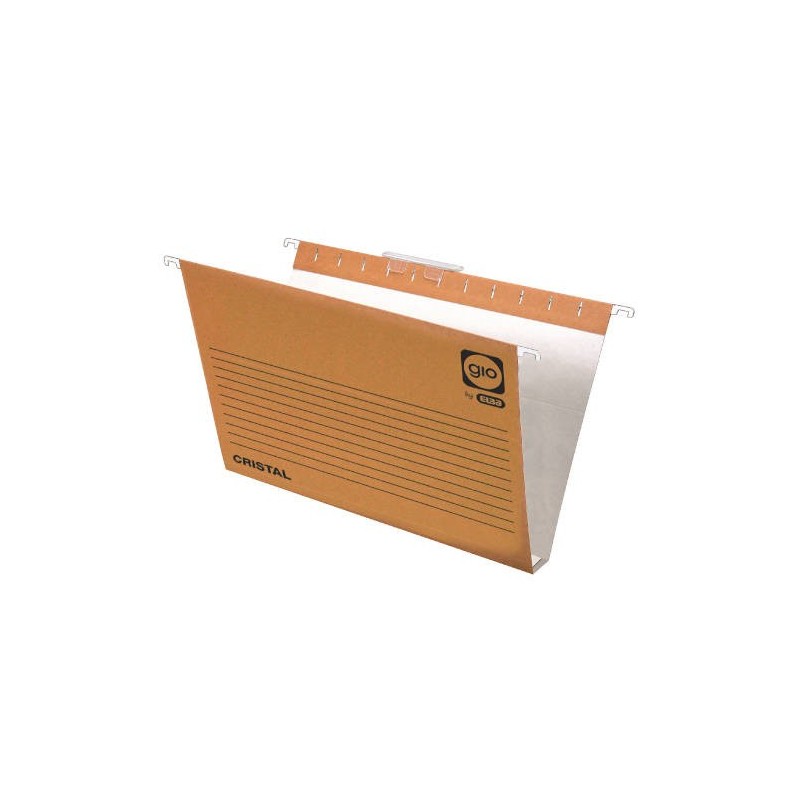 CARPETA COLGANTE CAJoN VISOR CORTO CRISTAL FOLIO LOMO 30 K BICOLOR GIO 400021944