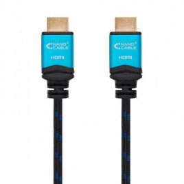 Nanocable Cable HDMI V20 4K60GHz 18 Gbps A M A M negro 05 m