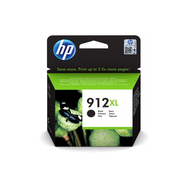 HP CARTUCHO TINTA HP 912XL NEGRO OJ 8022 3YL84AE