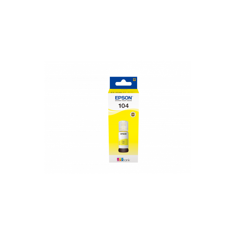 Epson 104 EcoTank Yellow ink bottle