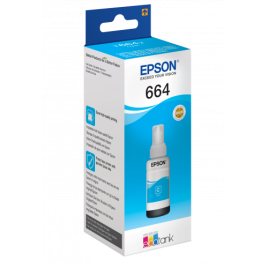 Epson 664 Ecotank Cyan ink bottle 70ml