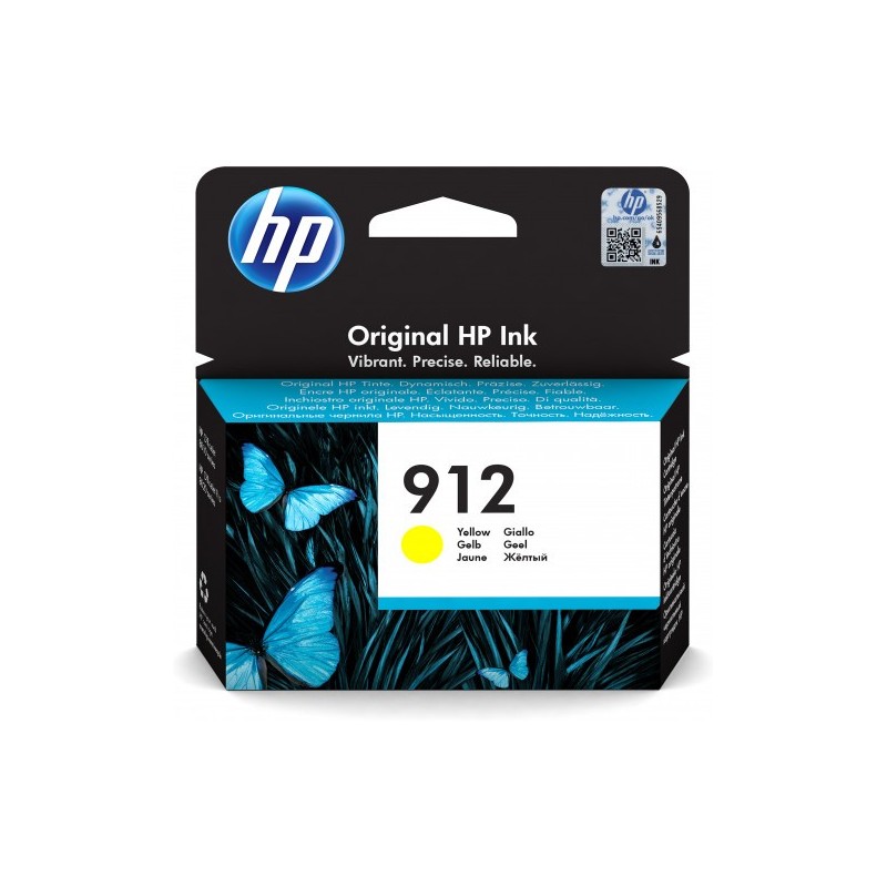 HP 912 CARTUCHO DE TINTA HP912 AMARILLO 3YL79AE