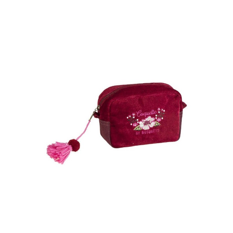 ESTUCHE CUADRADO NECESER COQUETTE BY BUSQUETS 16 X 11 X 8 CM COQUETTE 16020090700