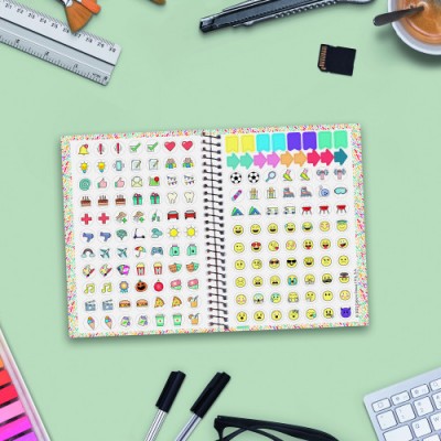 AGENDA ESCOLAR 2024 2025 8º 120X164 SEMANA VISTA HORIZONTAL SECUNDARIA NEGRO FINOCAM 634224025