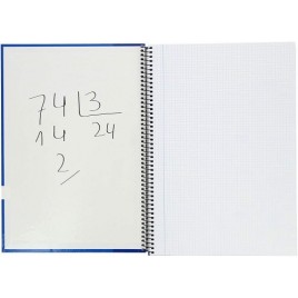 PACK 41 CUADERNO ESPIRAL CLASSIC W E FOLIO 80 HOJAS 4X4 CON MARGEN COLORES TENDENCIA OXFORD 400122766