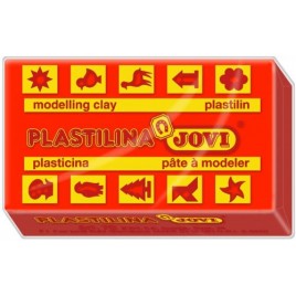 CAJA 30 PASTILLAS PLASTILINA 50 G ROJO JOVI 7005