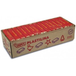 CAJA 15 PASTILLAS PLASTILINA 350 G ROJO JOVI 7205