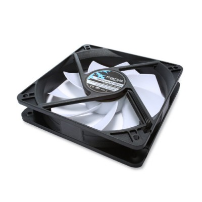 Fractal Design Silent Series R3 120 mm Carcasa del ordenador Ventilador 12 cm Negro Blanco
