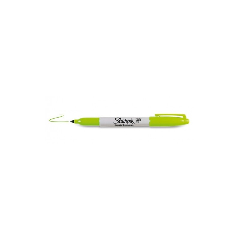 MARCADOR FINE VERDE LIMA SHARPIE 2025037