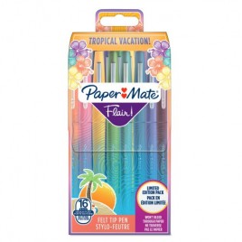 PACK 16 ROTULADORES FLAIR ORIGINAL TROPICAL PAPER MATE 2061396