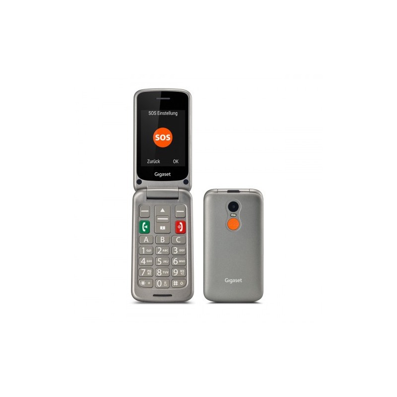 Gigaset GL590 711 cm 28 113 g Gris Telefono para personas mayores