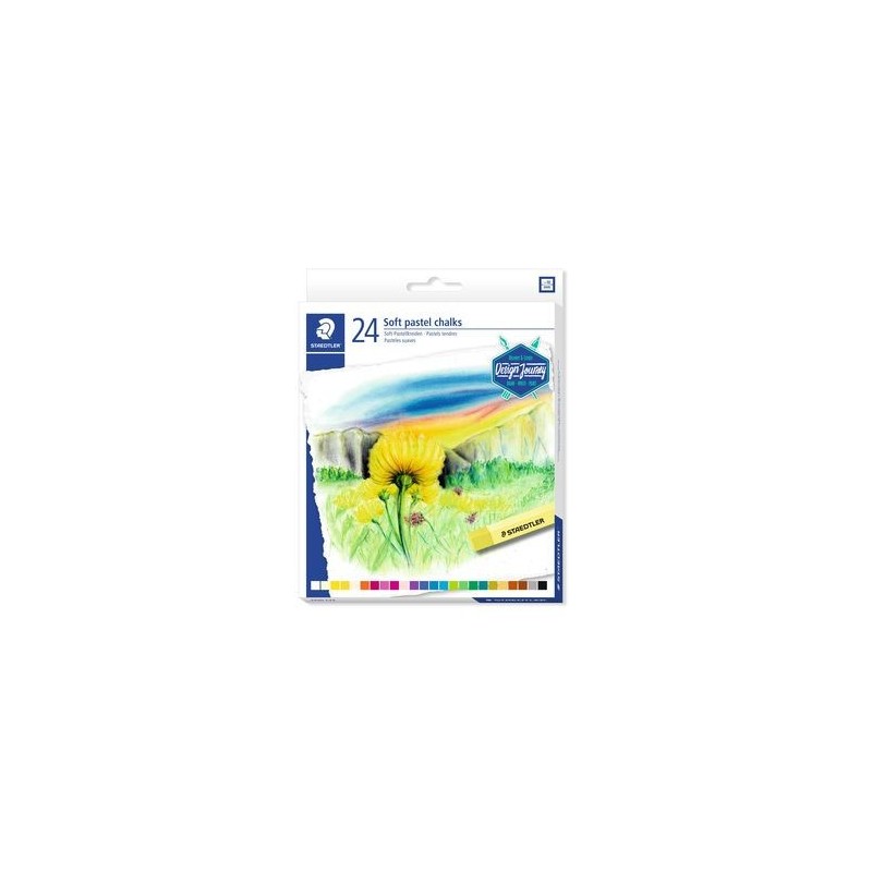 Staedtler 2430 Pintura al pastel Suave Multicolor 24 piezas