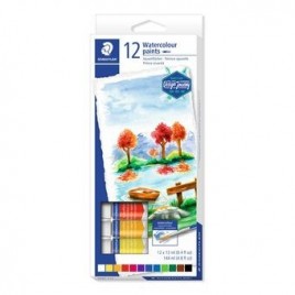 Staedtler 8880 pintura a base de agua Multi 12 ml Tubo 12 piezas