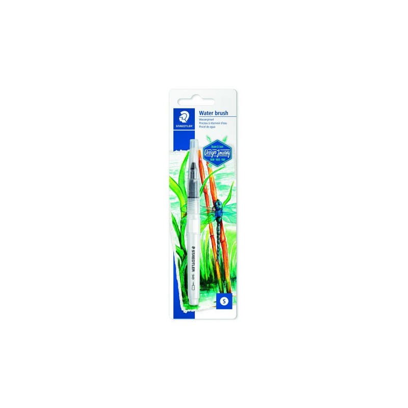 BLiSTER CON UN PINCEL REDONDO FINO STAEDTLER 949 BK 1 C