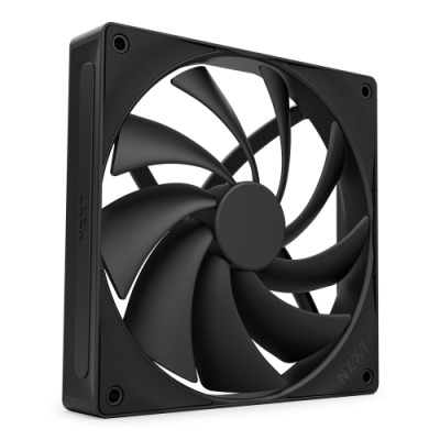 NZXT F140Q Carcasa del ordenador Ventilador 14 cm Negro 1 piezas